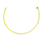 4mm Reversible Yellow Gold Omega Chain