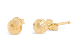 10k Yellow Gold 5mm Ball Earrings