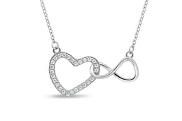 Casablanca Love is Infinite Sterling Silver Necklace
