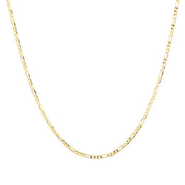 10K Yellow Gold Figaro Chain