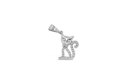 CZ Cat Necklace