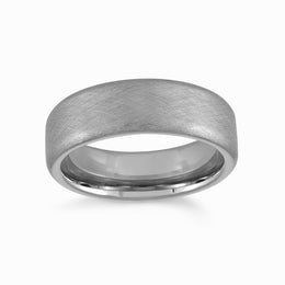 7mm Tungsten Wedding Band