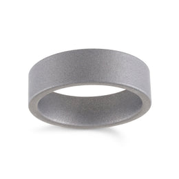 8mm Tungsten Textured Wedding Band