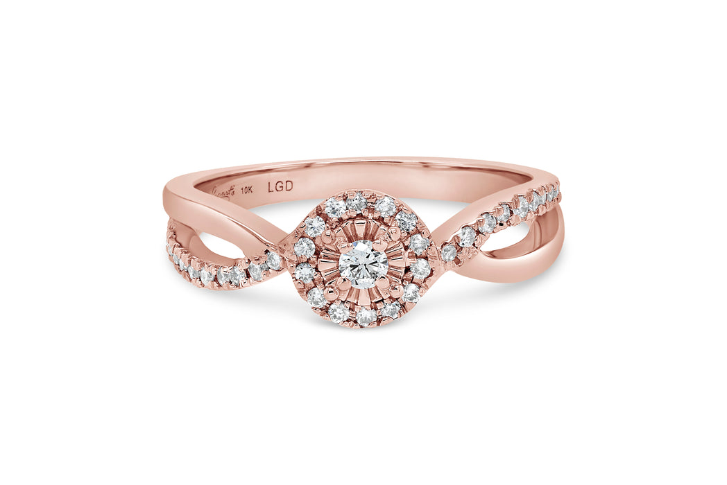 Lab Grown Diamond Engagement Ring .30CTW