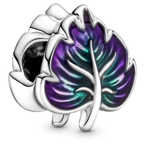 FINAL SALE - Pandora Purple Leaf Charm