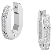 Swarovski Dextera Octagon Hoop Earring