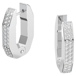 Swarovski Dextera Octagon Hoop Earring