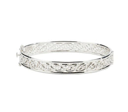 Keith Jack Sterling Silver To The Soul Bangle Bracelet