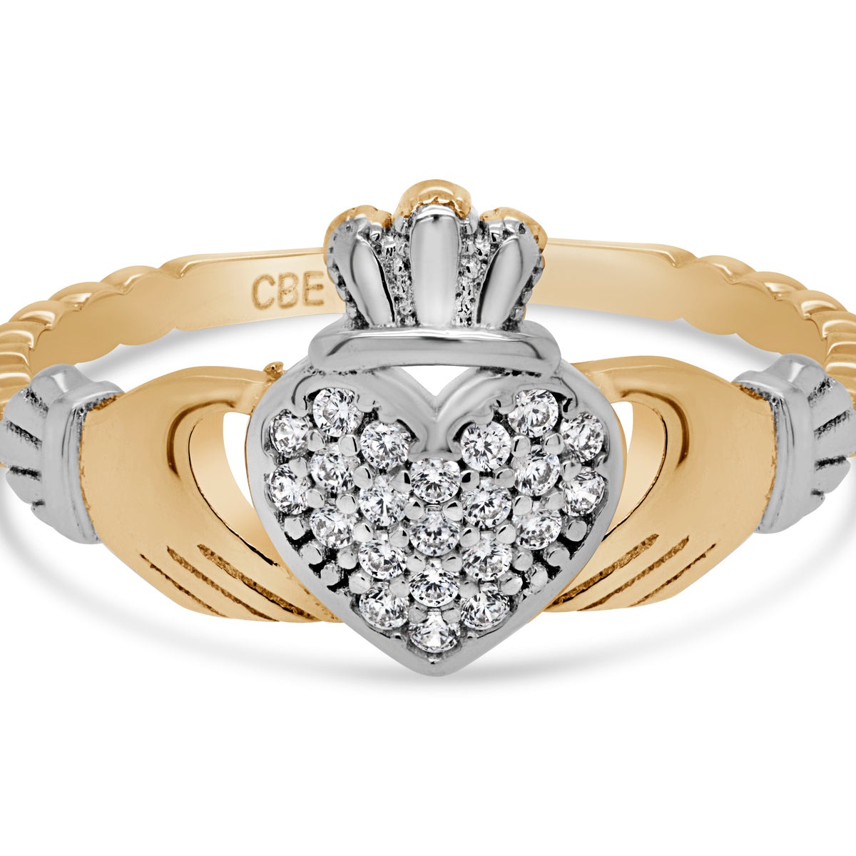 Claddaugh Ring: Yellow Gold – Bogart's Jewellers