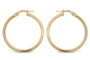 10kt Yellow Gold Hoop Earrings