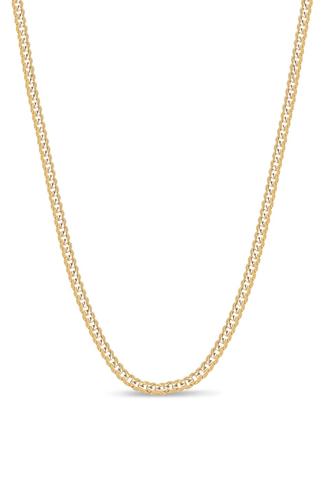 Yellow Gold Curb Chain- 18"