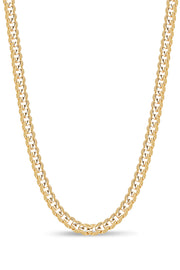 Yellow Gold Curb Chain- 20