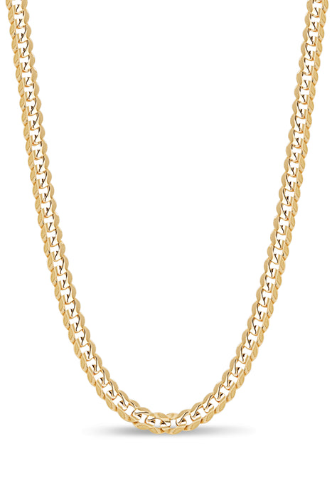 Yellow Gold Curb Chain- 20"