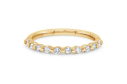 .30CT Lab Grown Diamond Bubble Wedding Band