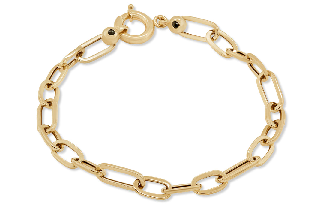 10KT Yellow Gold Chain Link Bracelet