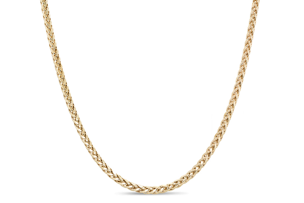 10KT Yellow Gold 22" Rope Chain