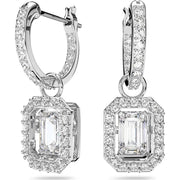 Swarovski Millenia Drop Earrings: Octagon Cut