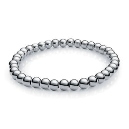 Italgem Stainless Steel 6MM Bead Bracelet
