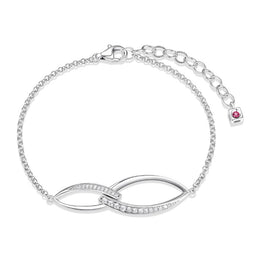 Elle Sterling Silver Swing Bracelet