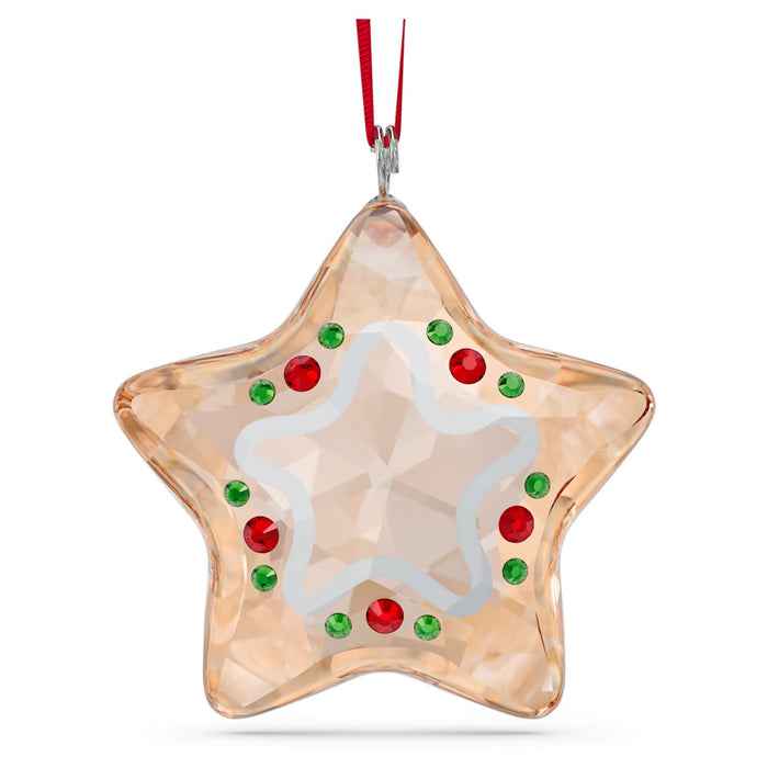 Swarovski Holiday Gingerbread Star Crystal Ornament
