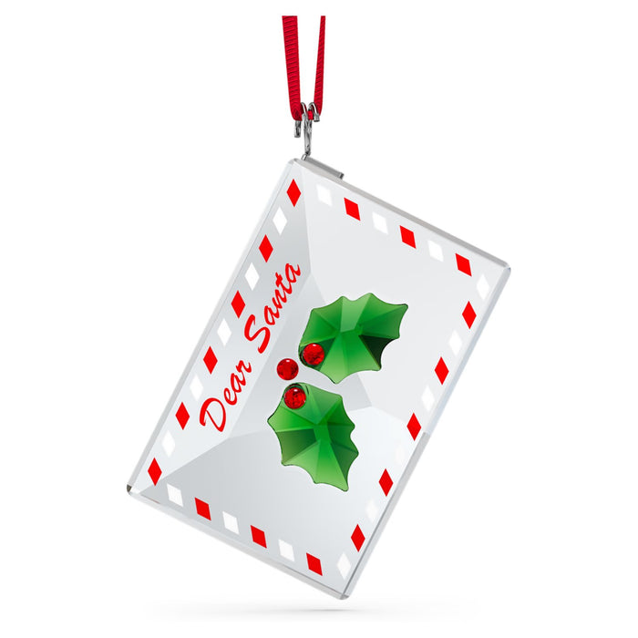 Swarovski Holiday Letter To Santa Crystal Ornament