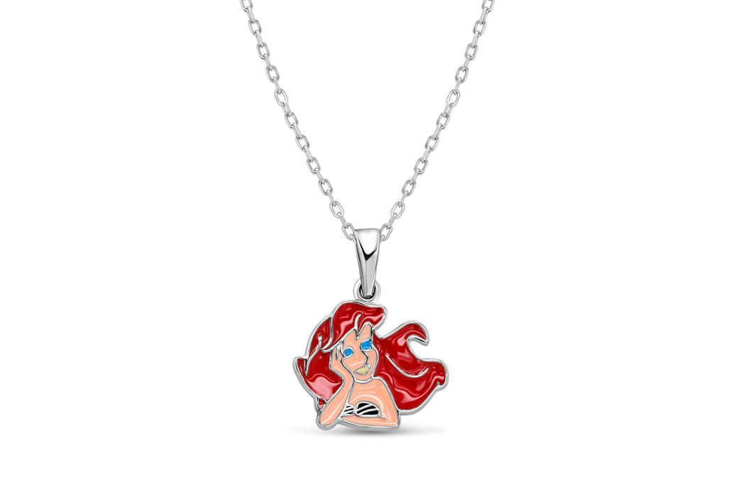 Ariel The Little Mermaid Children's Sterling Silver Necklace