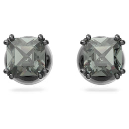Swarovski Millenia Stud Earrings: Grey