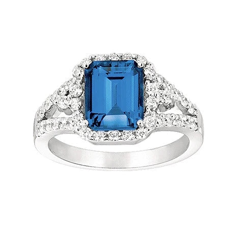 .59CT Lab Grown Sapphire Fashion Ring
