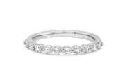.30CT Lab Grown Diamond Bubble Wedding Band