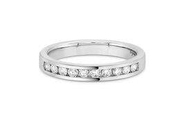 Diamond Anniversary Wedding Band