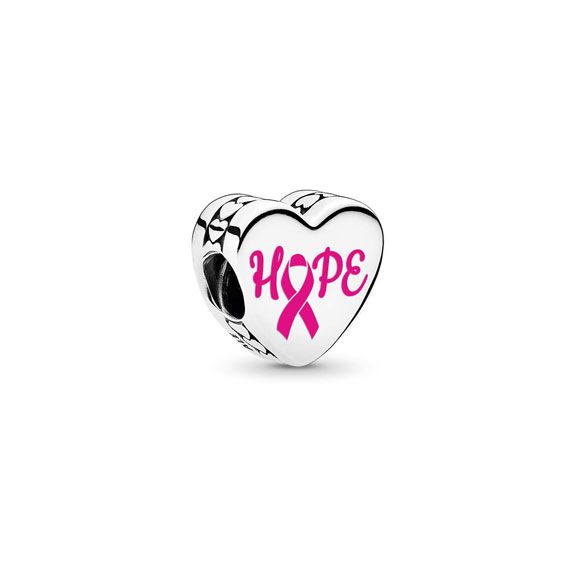 FINAL SALE - Pandora Hope Pink Ribbon Charm