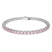 Swarovski Matrix Bracelet: Pink