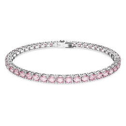 Swarovski Matrix Bracelet: Pink