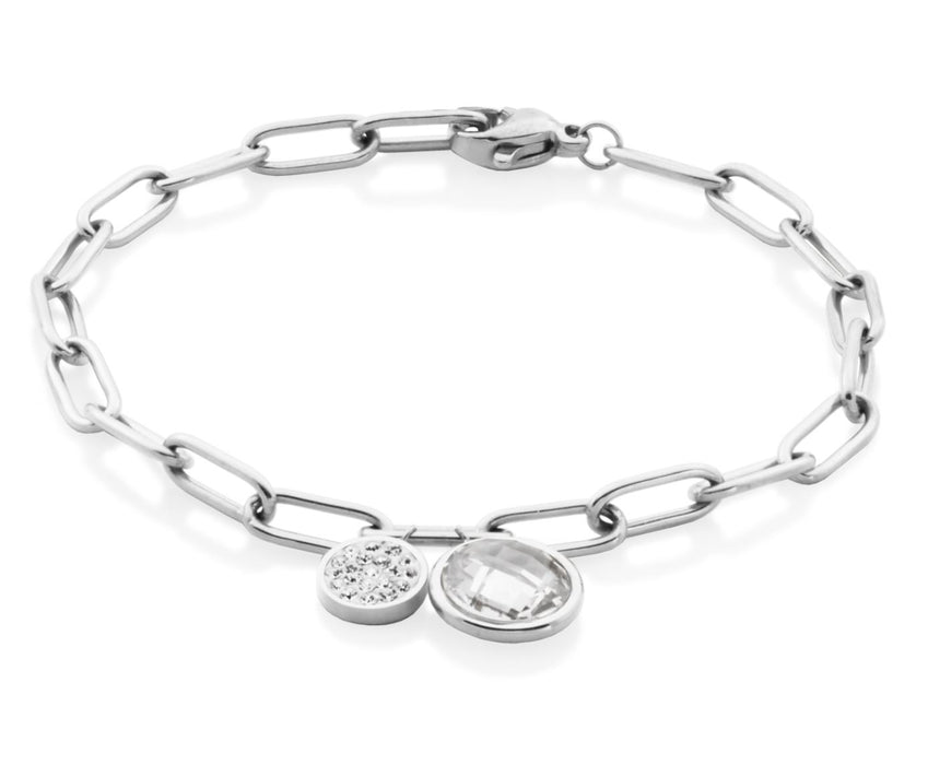 Steelx Stainless Steel 7.5" Link Chain Bracelet