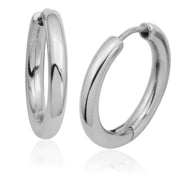 Steelx Stainless Steel Huggie Earrings
