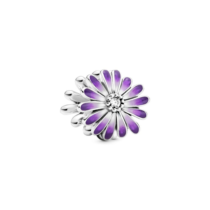 FINAL SALE - Pandora Purple Daisy Charm