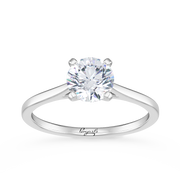 Petite Cathedral Engagement Ring