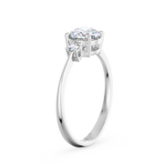 Three Stone Diamond Engagement Ring