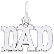 Casablanca Sterling Silver Dad Men's Pendant