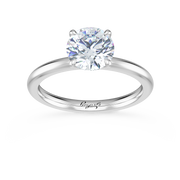 Modern Solitaire Engagement Ring