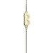 Yellow Gold Letter B Necklace
