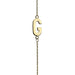 Yellow Gold Letter G Necklace