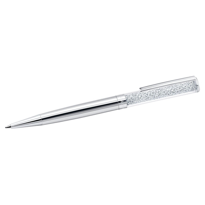 Swarovski Crystalline Pen: Silver- Tone Chrome Plated
