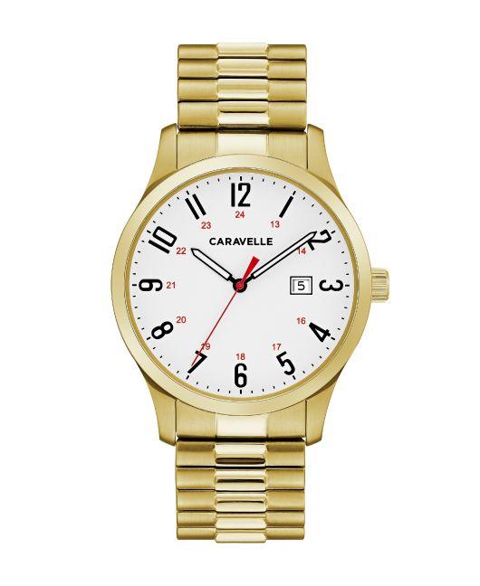 Caravelle Men's Traditional Stainless Steel Expansion Watch