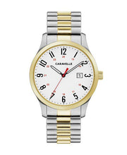 Caravelle Men's Watch: Two Tone