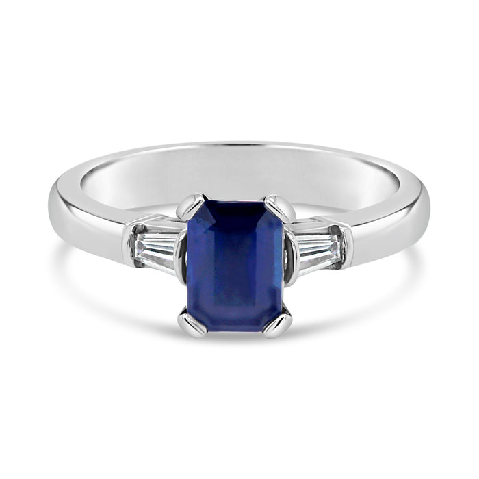 .21CT Diamond & Sapphire Ring