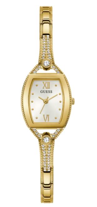 Guess Bella Watch with Crystals: Gold-Tone