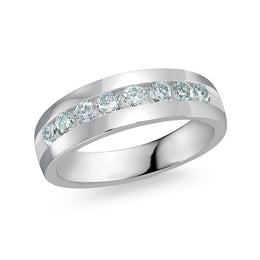 .15CT Wedding Band- White Gold