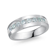 .25ct Wedding Band- White Gold