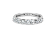 1.00CT 7 Stone Ring- White Gold